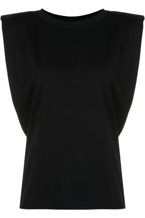 Gloria Coelho Pinched-shoulders cotton vest
