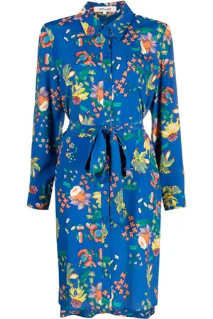 Diane von Furstenberg Floral-print midi dress