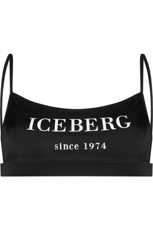 Iceberg Heritage logo-print bikini top