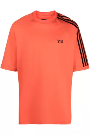 Y-3 Short Sleeve - 3-stripe print T-shirt