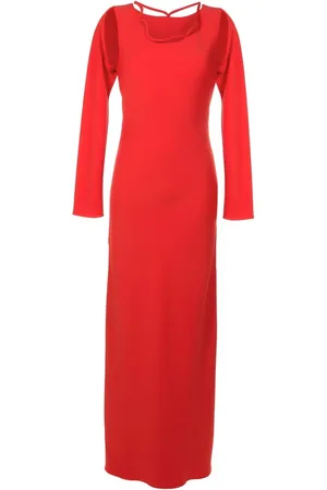 Gloria Coelho Cut-out midi dress