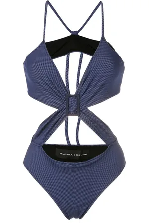 Gloria Coelho Cut-out detail swimsuit