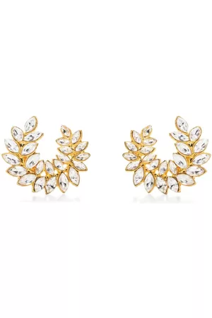 Kenneth Jay Lane Women Earrings - Crystal-embellished cluster earrings