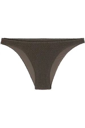 Nanushka Textured-finish bikini bottoms