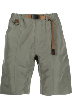 Gramicci Belted-waist knee-length shorts