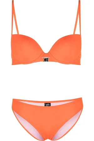 EA7 Logo-print bikini set