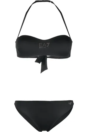 EA7 Logo-embellished bikini set