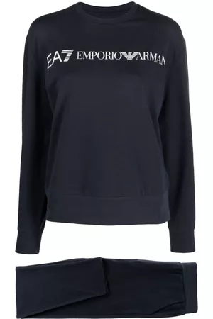 EA7 Women Pants - Logo-print tracksuit