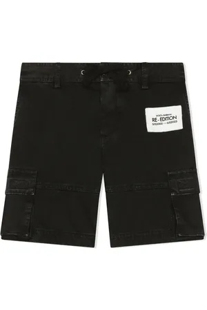 Dolce & Gabbana Garment-dyed cotton shorts