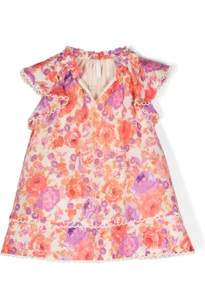 ZIMMERMANN Raie floral-print dress