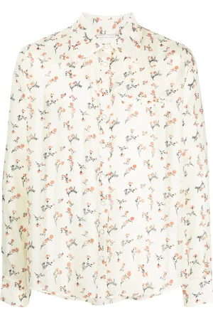 Youths in Balaclava Floral-print long-sleeve shirt