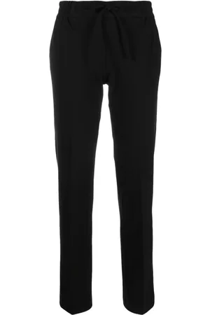 Circolo Women Slim Pants - Drawstring-waist slim-fit trousers