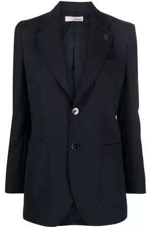 LARDINI Women Blazers - Single-breasted wool blazer