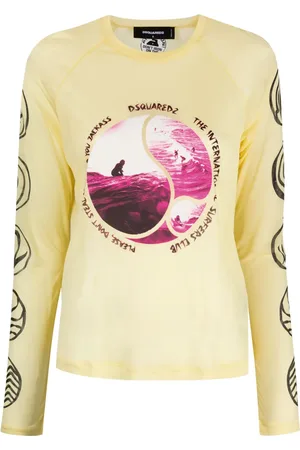 Dsquared2 Photograph-print long-sleeve T-shirt