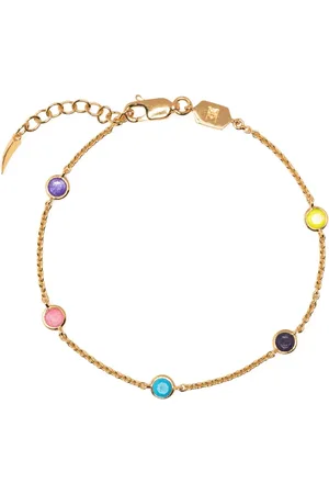 Missoma Plated vermeil cabochon bracelet