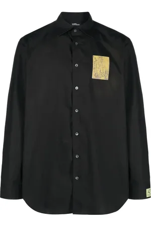 RAF SIMONS X Philippe Vandenberg artwork-patch shirt