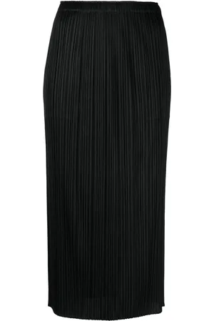PLEATS PLEASE ISSEY MIYAKE Pleated high-waist skirt