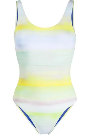 Paul Smith Round-neck striped swimsuit
