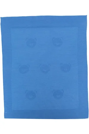 LITTLE BEAR Bear-motif cotton blanket