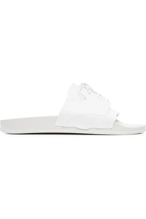 Maison Margiela Lace-up pool slides