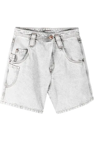 Brunello Cucinelli Multiple-pocket denim shorts