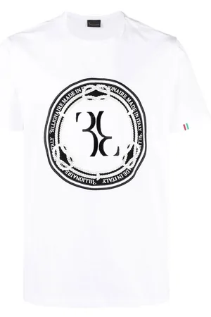 Billionaire monogram-print long-sleeve Shirt - Farfetch