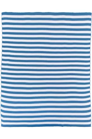 LITTLE BEAR Bags - Striped cotton blanket