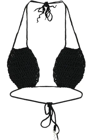 The Mannei Ter knitted bikini top