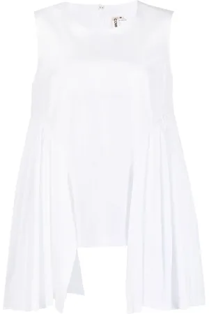 Comme des Garçons High-low hem sleeveless top
