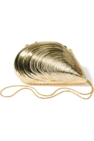 Simkhai Bridget shell-shapped clutch