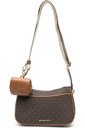 Michael Kors Monogram-pattern crossbody bag