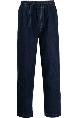 YMC Alva drawstring denim skater trousers