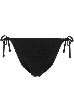Iceberg Women Bikini Bottoms - Logo-jacquard bikini bottoms