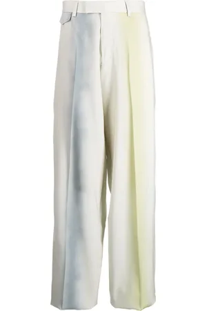 Paul Smith Mid-rise wide-leg wool trousers