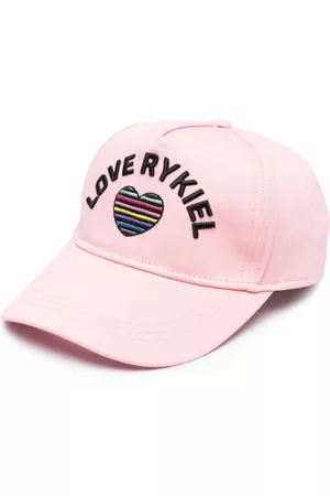 Sonia Rykiel Enfant Caps - Embroidered-logo cotton cap