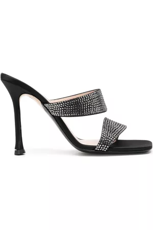 Nº21 Women Sandals - 105mm sequin-embellished calf-leather mules