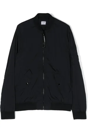 C.P. Company Long-sleeve zipped bomber jacket