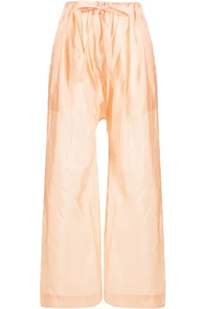 CHRISTIAN WIJNANTS Low-rise silk trousers