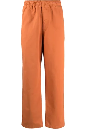 STUSSY Straight-leg cotton trousers