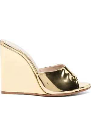 LE SILLA Kira 124mm high-wedge heel mules