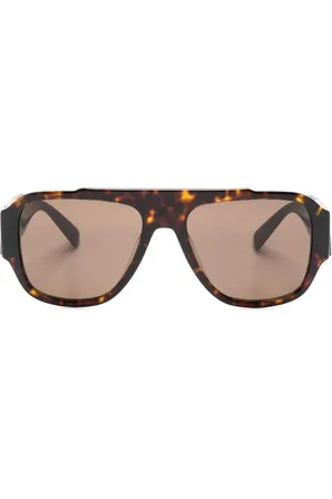 VERSACE Oversize frame sunglasses