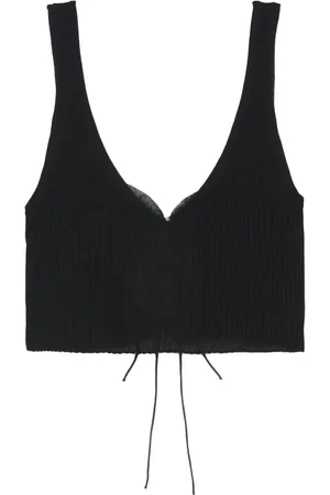 Cecilie Bahnsen Ribbed crop top