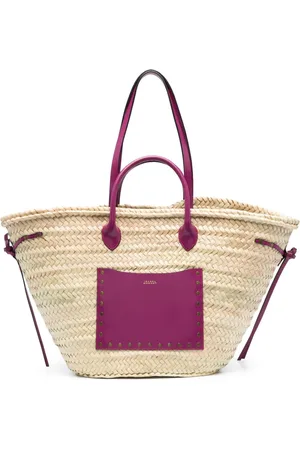 Isabel Marant Cadix raffia tote bag