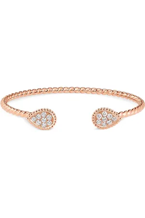 Boucheron 18kt rose gold Serpent Bohème diamond bracelet