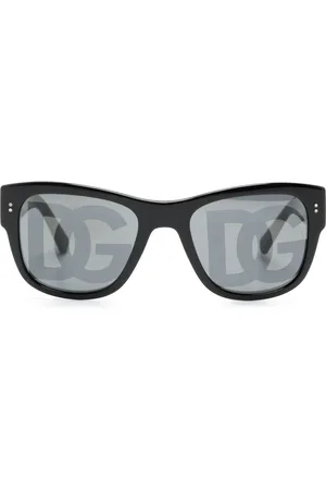 Dolce & Gabbana Domenico logo-print tinted sunglasses
