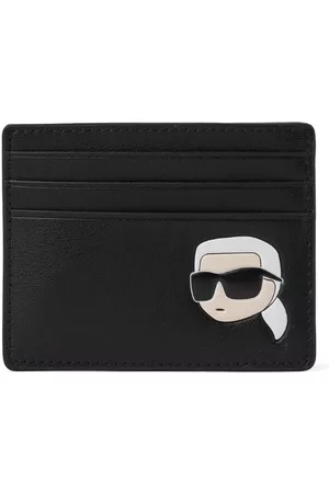 Karl Lagerfeld Women Wallets - X Met Ikonic leather cardholder