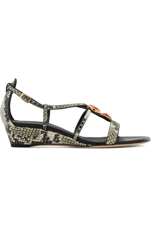 Giuseppe Zanotti Adelaide python-print sandals