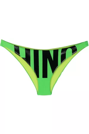 Moschino Women Bikini Bottoms - Logo-print bikini bottom