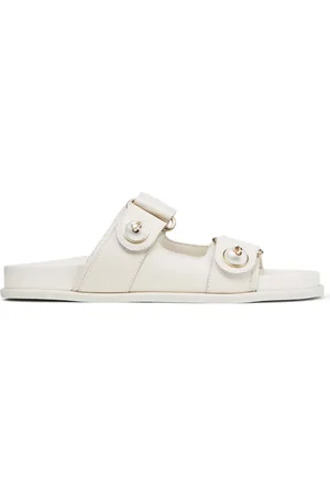 Jimmy Choo Fayence pearl-embellished sandals