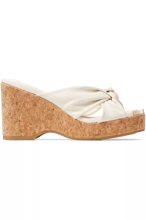 Jimmy Choo Avenue 95mm wedge mules